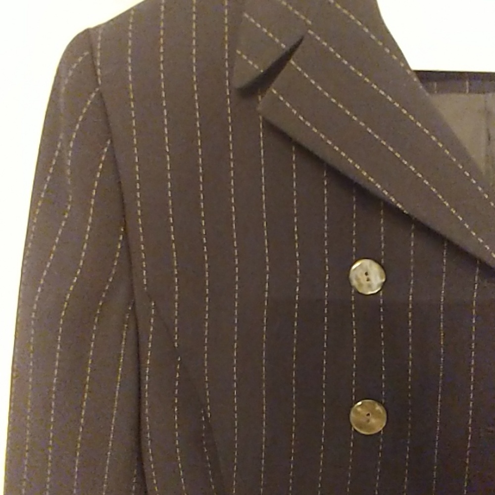 Double breasted womens suit